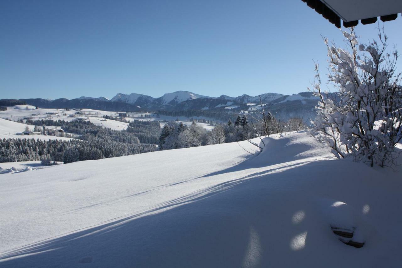 Ferienwohnung Nagelfluh Allgaeu Oberreute Exterior foto